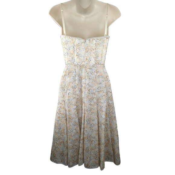 BCBG Maxazria Bryleigh All Over Sequin Dress High Low Convertible Corset XS 0 - Picture 7 of 12